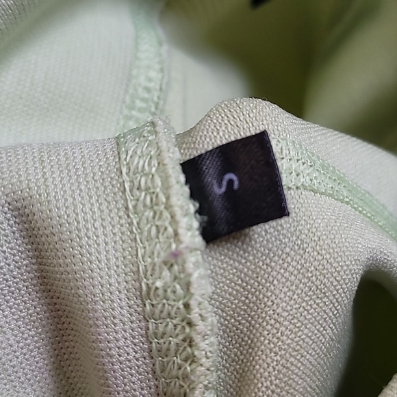 Neon Green Alphalete Workout Leggings A0025 - Picture 4 of 9